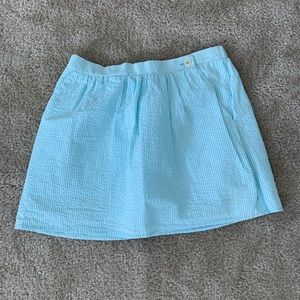 Lilly Pulitzer seersucker skirt